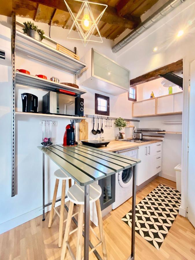 Charming Gran Via Attic Apartment Madrid Exterior foto
